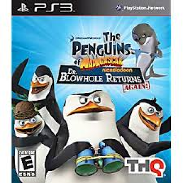 PS3 The Penguins of Madagascar - Dr Blowhole Returns Again