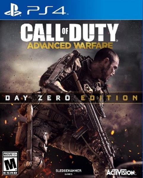 PS4 Call of Duty - Advanced Warfare - Regular and Day Zero Edition - may not include DLC