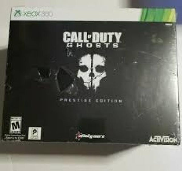 X360 Call of Duty - Ghosts - Prestige Edition - Complete - Game in steel case, Paracord Bracelet, Camera and Case - DLC MAY NOT BE INCLUDED - USED