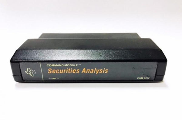 TI99 Securities Analysis