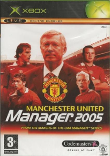 XBOX Manchester United Manager 2005 - IMPORT - PAL