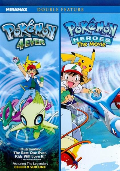 DVD - Pokemon - 4 Ever / Heroes - 2 pack