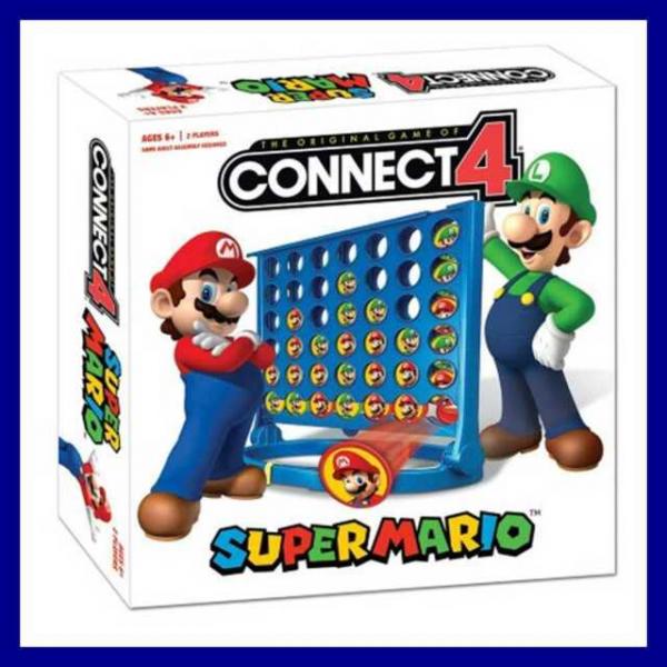 BG Connect 4 - Board Game - Super Mario