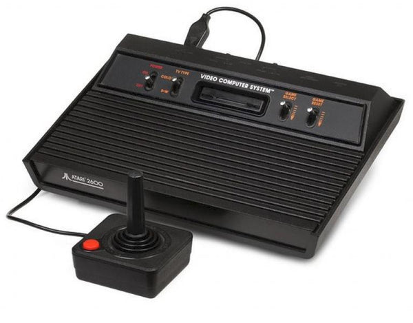 A26 Atari 2600 System 4 switch HW - Black