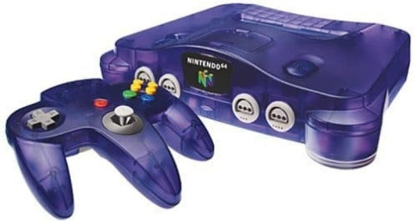 N64 Nintendo 64 System HW - Grape Purple