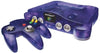 N64 Nintendo 64 System HW - Grape Purple