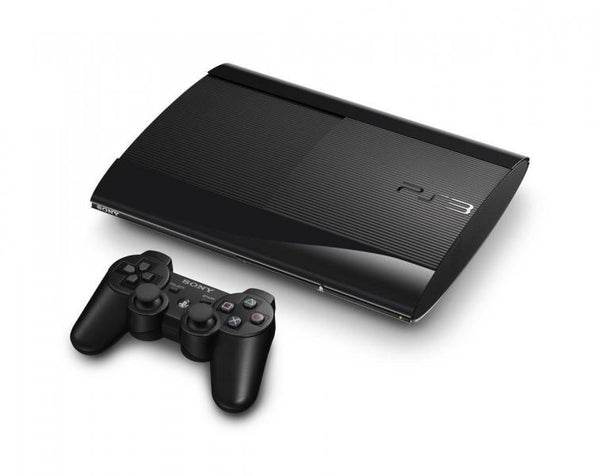 PS3 F - PS3 HW - SLIM - BLACK - 500 GB HD - 2013 (no PS2) USED