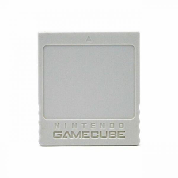 GC Memory Card (1st) 59 blocks - gray - DOL-008 - USED