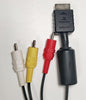 PS1 - PS2 - PS3 - AV Adapter Cable - (1st) USED