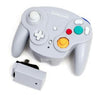 GC Wireless Controller (1st) Wavebird Gamecube Controller - Complete with controller and receiver - PLATINUM - USED