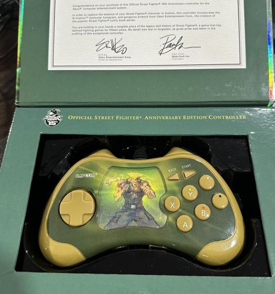 XBOX Capcom - Street Fighter 15th Anniversary Controller (3rd) - Guile Edition