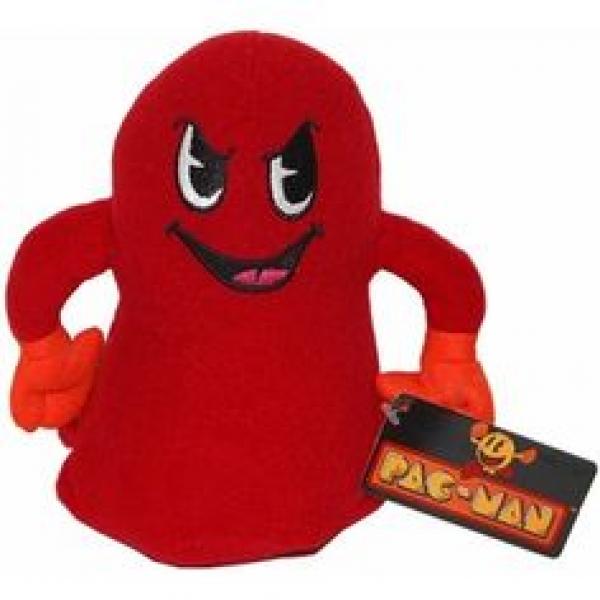 Plush - Pac Man - Ghost - Red - 8 in