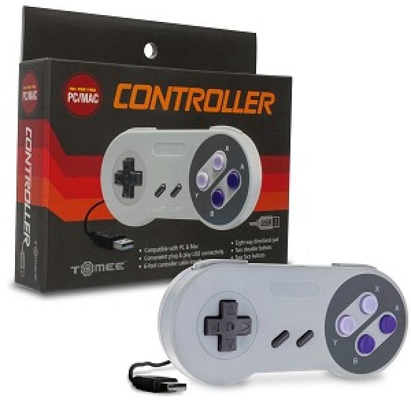 SNES PC - USB controller - standard style SNES controller - NEW - Tomee