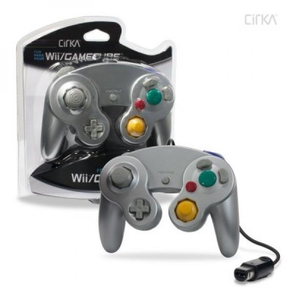 GC Controller (3rd) NEW - CirKa - Classic Controller - Silver