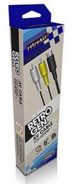SG Genesis 1 / SMS AV Cable Mono - (3rd) - NEW - Retrobit