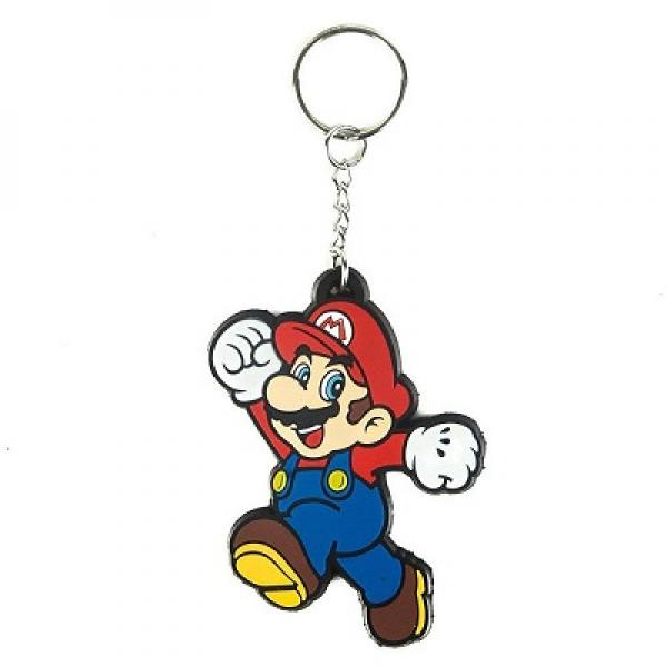 Keychain - Nintendo - Super Mario - Mario - rubber