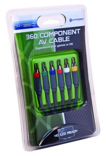 X360 Component HD AV Cables - (3rd) NEW - Hyperkin