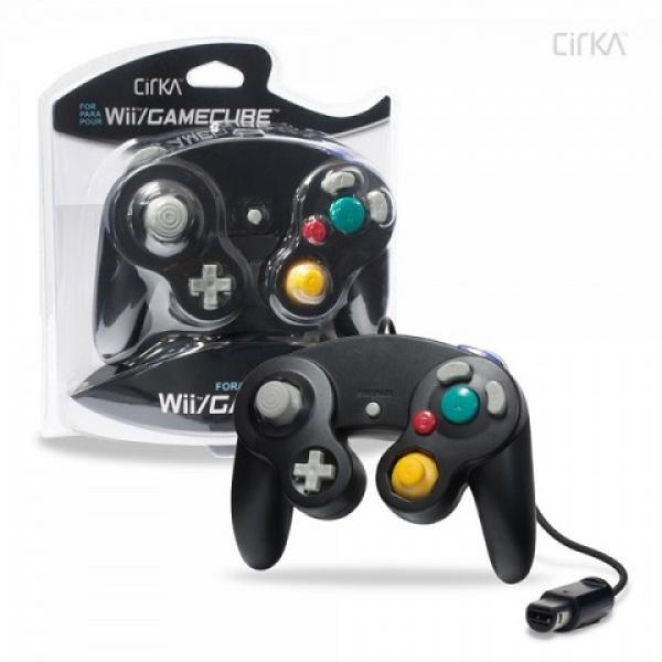 GC Controller (3rd) NEW - CirKa - Classic Controller - Black