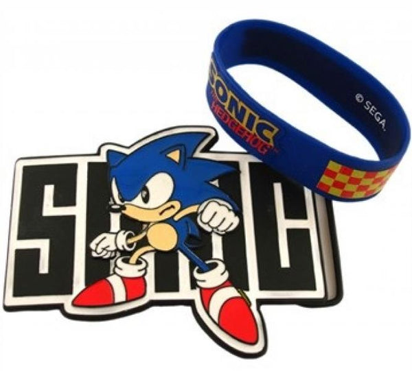 Belt - Buckle - Sonic the Hedgehog - buckle & wristband combo box