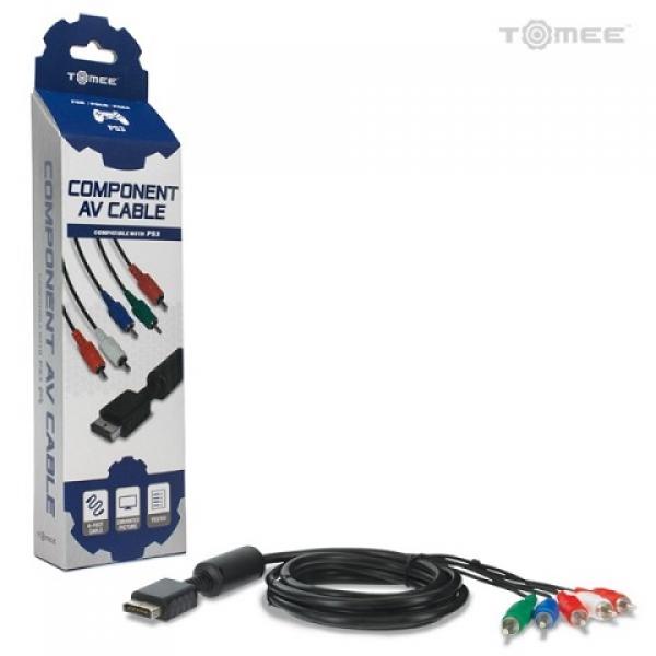 PS2 - PS3 - AV HD Component Cables (3rd) - NEW - Tomee - Hyperkin