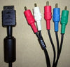 PS2 PS3 AV HD Component Cables (1st) SONY - USED
