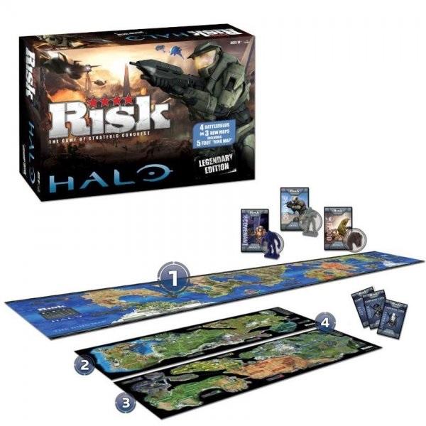 BG Risk - Board Game - Halo - Legendary Edition NEW - 2012
