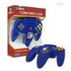 N64 Controller (3rd) NEW - Cirka - Original Style - Hyperkin - BLUE