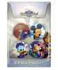 Gamer Pin / Button - Kingdom Hearts - Pins - 4 pack