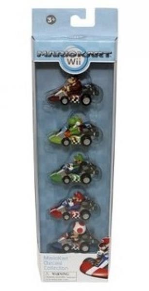 Gamer Toys - Nintendo - Mario Kart Wii - Die Cast cars collection - 5 pack - NEW