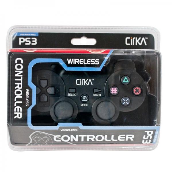 PS3 Controller (3rd) Wireless - NEW - Cirka - black