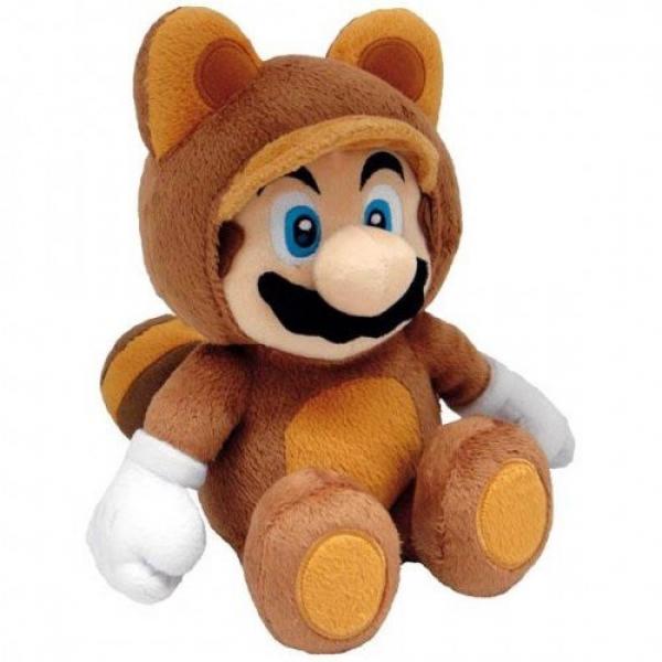 Plush - Nintendo - Super Mario - Tanooki Mario - 12 in