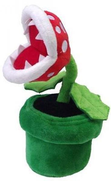 Plush - Nintendo - Super Mario - Piranha Pete - green - 8 in