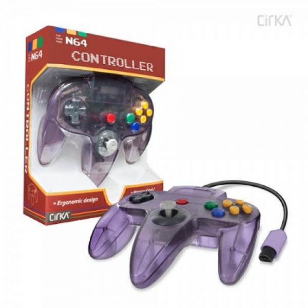 N64 Controller (3rd) NEW - Cirka - Original Style - Hyperkin - Atomic Purple