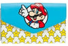 Gamer Wallet - Nintendo - Mario with stars - envelope fold wallet