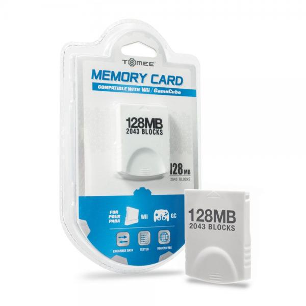 GC Memory Card (3rd) NEW - Tomee - 2043 Blocks - 128MB