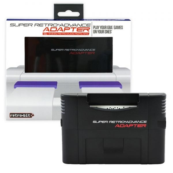 SNES Super Retro Advance Adapter - to play GBA games on ANY SNES HW - (3rd) Retrobit - NEW