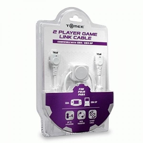 GBA Link Cable (GBA-GBA) 2 Player (3rd) NEW - Tomee - white