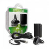 X360 Stay N Play Charge Kit - (3rd) NEW - Hyperkin - rechargable battery AND cable - BLACK