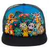 Gamer Hat - Nintendo - Pokemon - group sub foam - trucker style - black