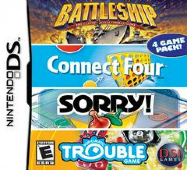 NDS Battleship / Connect Four / Sorry / Trouble