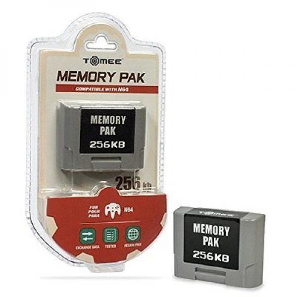 N64 Memory Card (3rd) - NEW - 256k Tomee