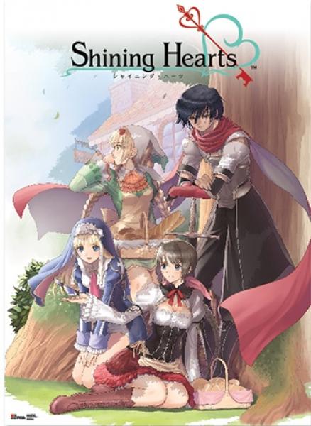 Wall Scroll - Shining Hearts - GE60756