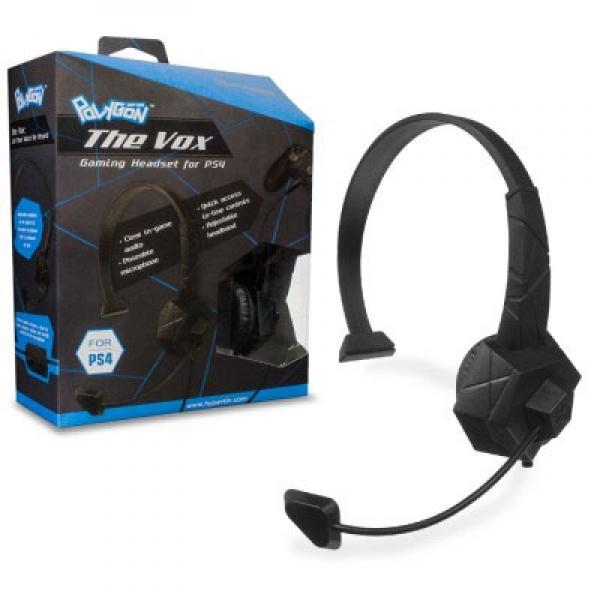 PS4 Headset - Corded (3rd) NEW - Polygon - the Vox - black