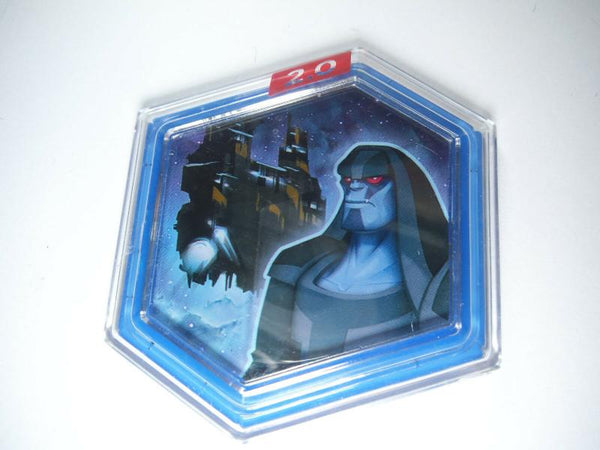 Disney Infinity - Toy Box Game - Raised 3D Hexagon Disc - Blue - 2.0 - Escape from the Kyln - USED