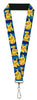Lanyard - Nintendo - Pokemon - Pikachu pose stripe blues