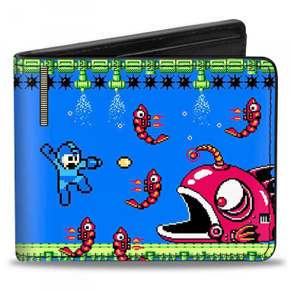 Gamer Wallet - Mega Man - Bifold Wallet - Anko M445 - NEW