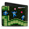 Gamer Wallet - Mega Man - Bifold Wallet - Snakey - NEW