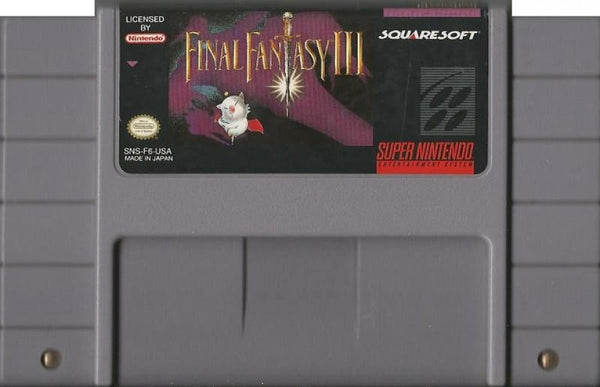 SNES Final Fantasy FF III 3