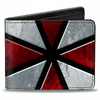Gamer Wallet - Resident Evil - bifold wallet - Umbrella - black red white - NEW
