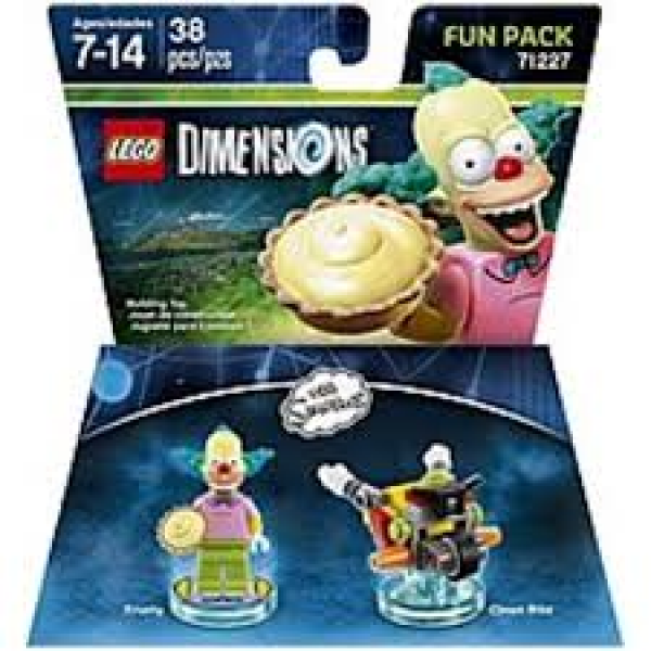 Lego Dimensions - Fun Pack 71227 - Krusty - Clown Bike - The Simpsons - NEW